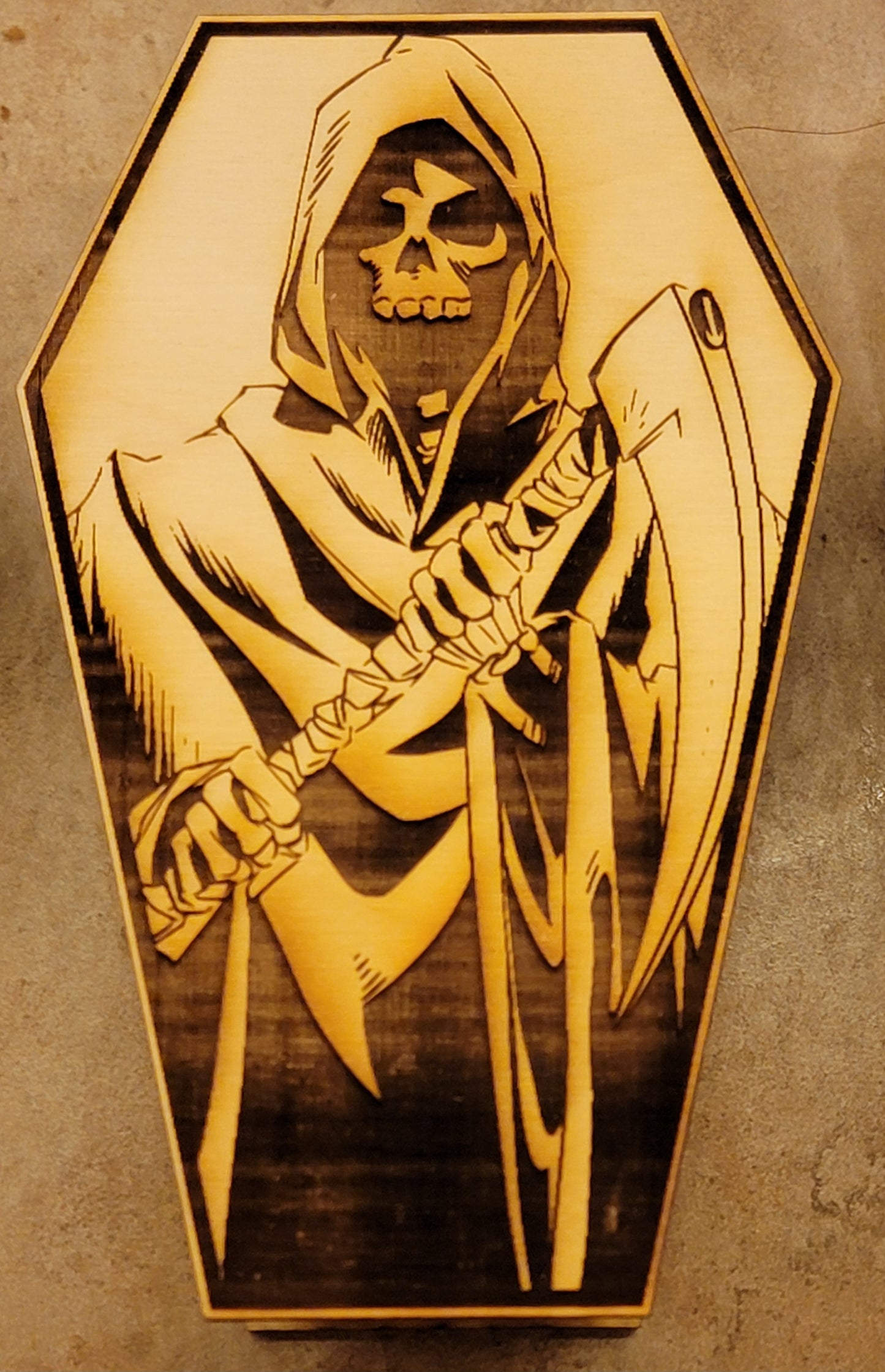 Coffin Boxes Laser cut and engraved - Available Locally