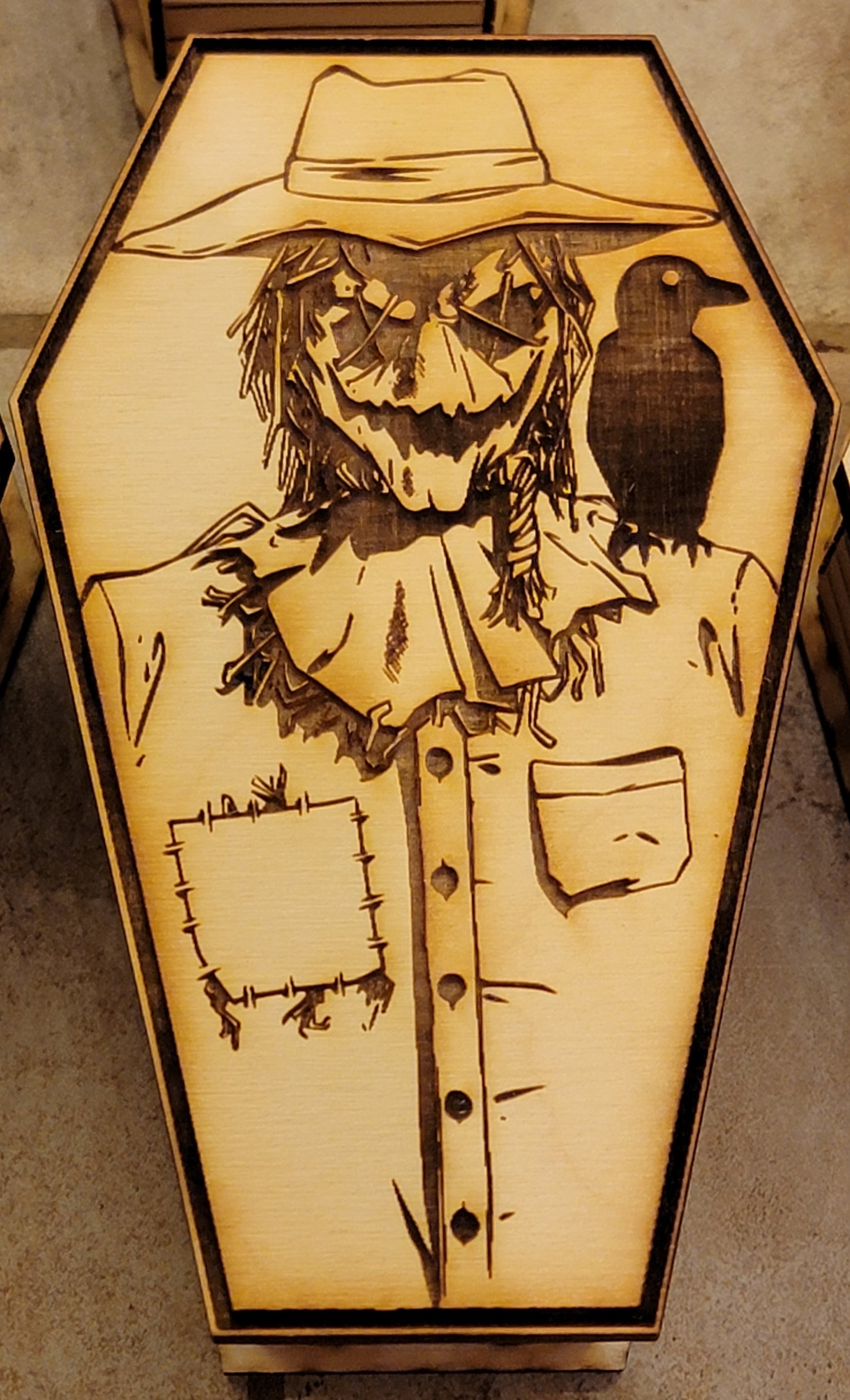 Coffin Boxes Laser cut and engraved - Available Locally