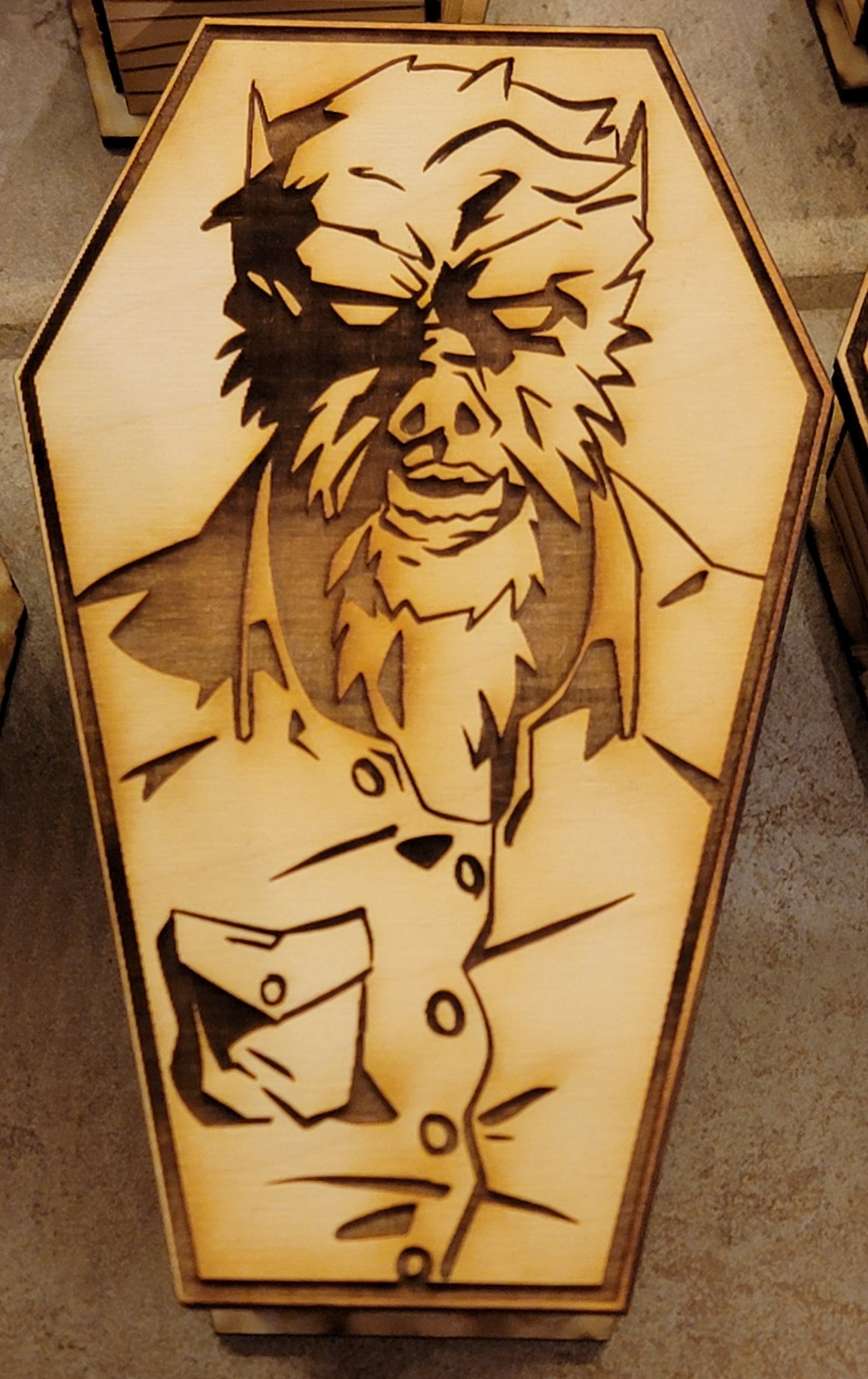 Coffin Boxes Laser cut and engraved - Available Locally