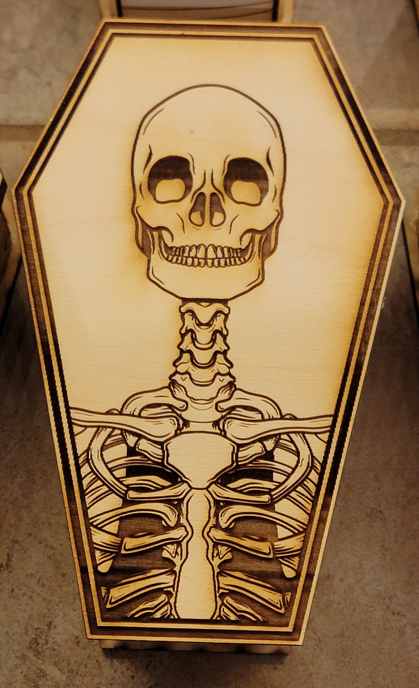 Coffin Boxes Laser cut and engraved - Available Locally