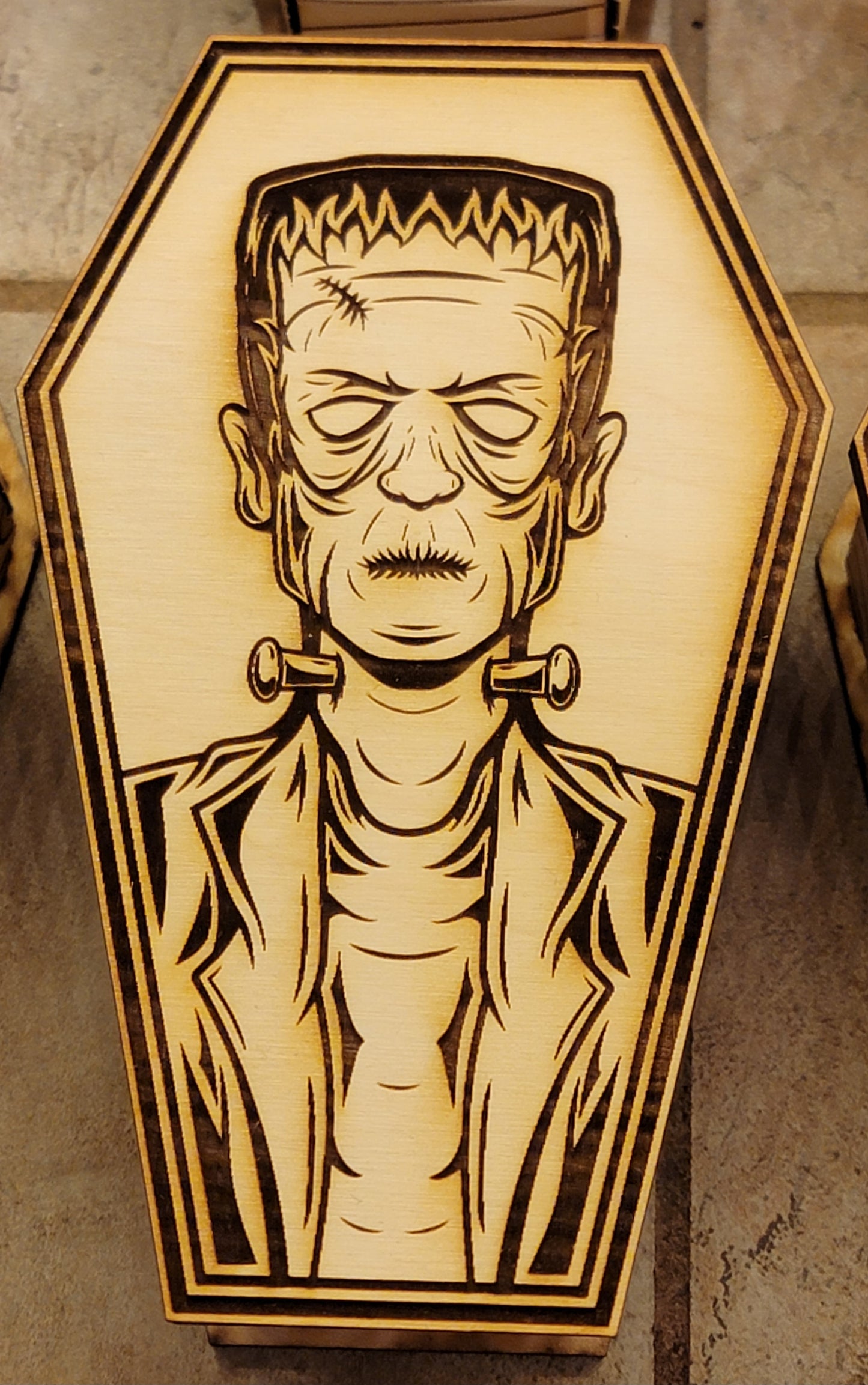 Coffin Boxes Laser cut and engraved - Available Locally