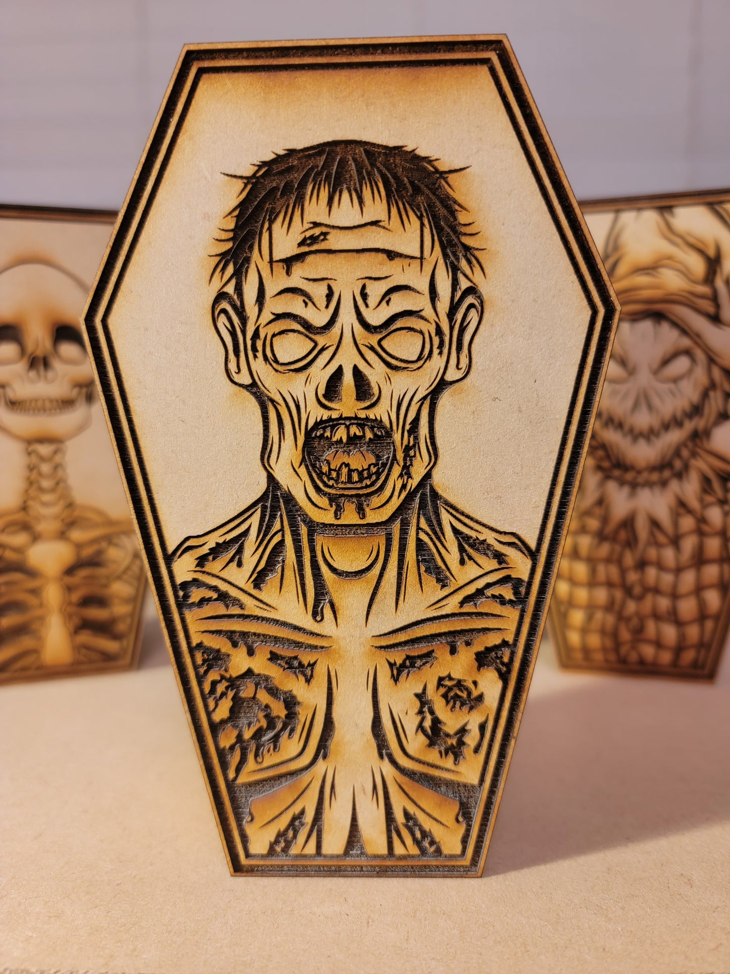 Coffin Boxes Laser cut and engraved - Available Locally