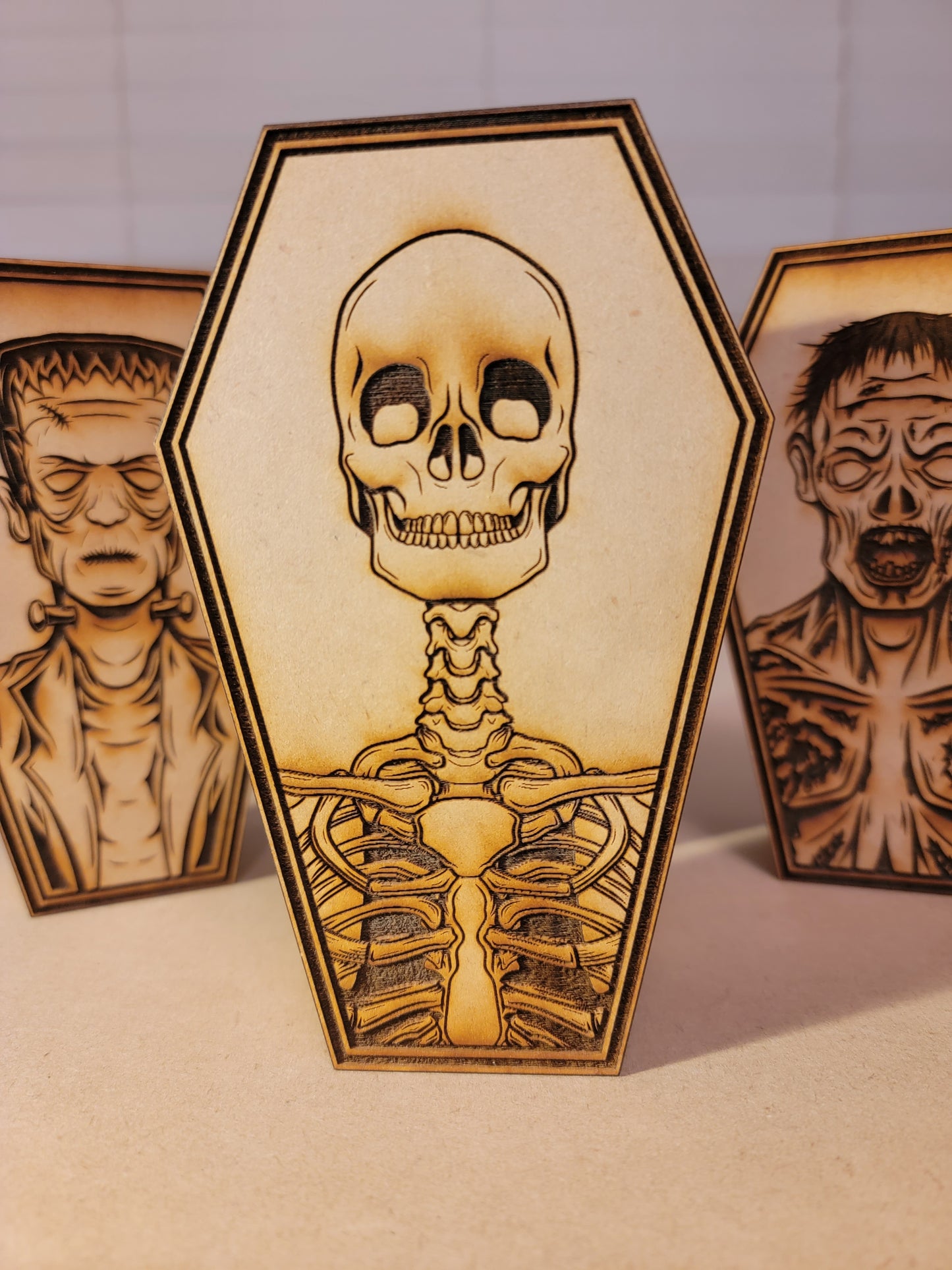 Coffin Boxes Laser cut and engraved - Available Locally