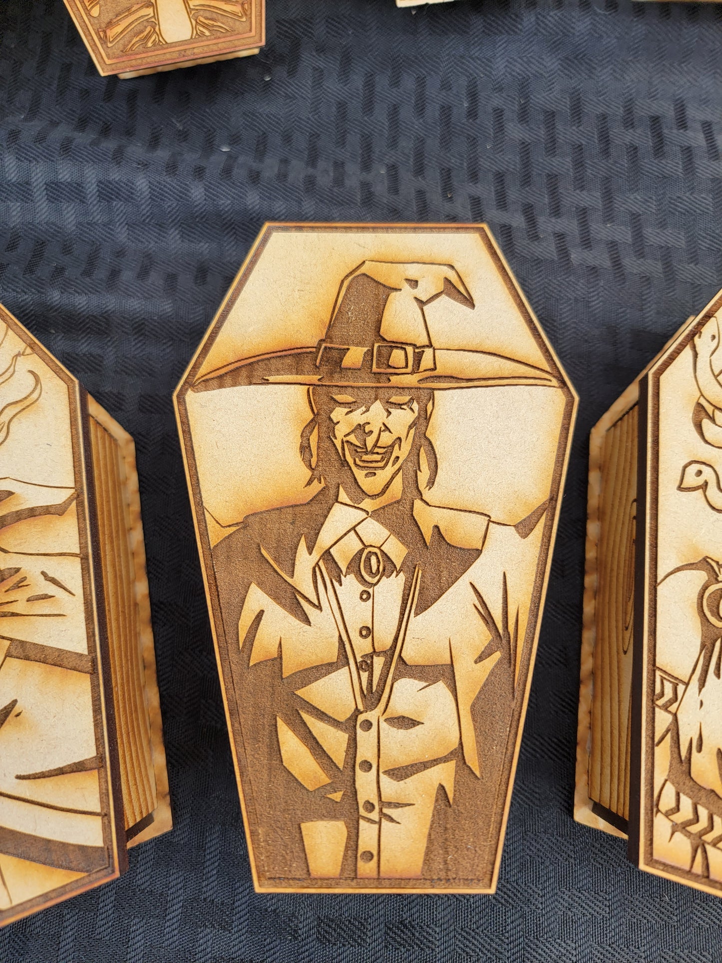 Coffin Boxes Laser cut and engraved - Available Locally