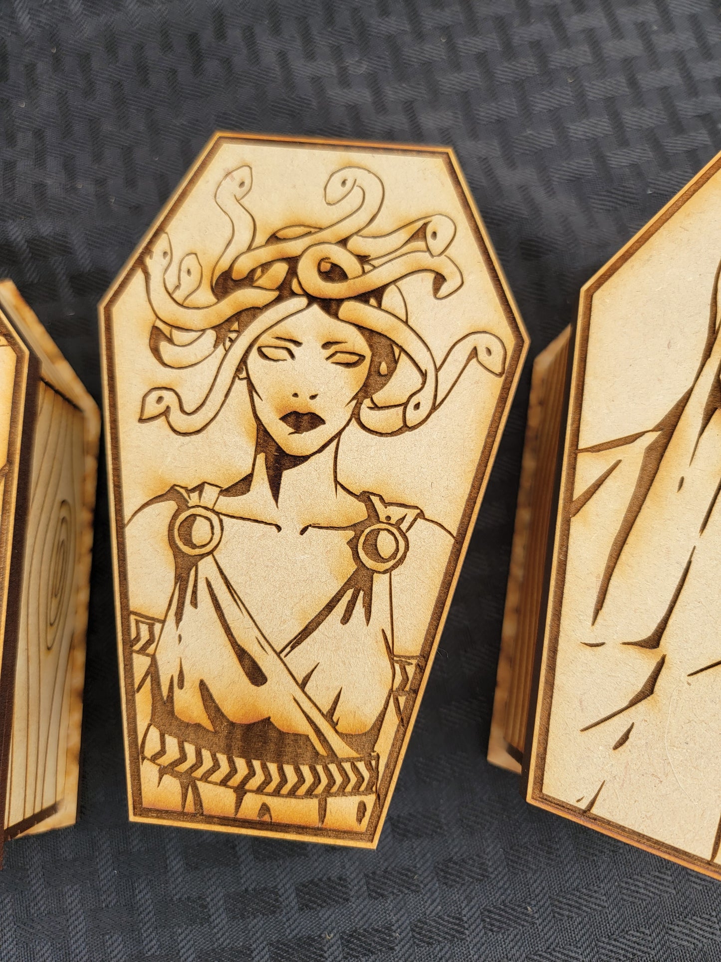 Coffin Boxes Laser cut and engraved - Available Locally