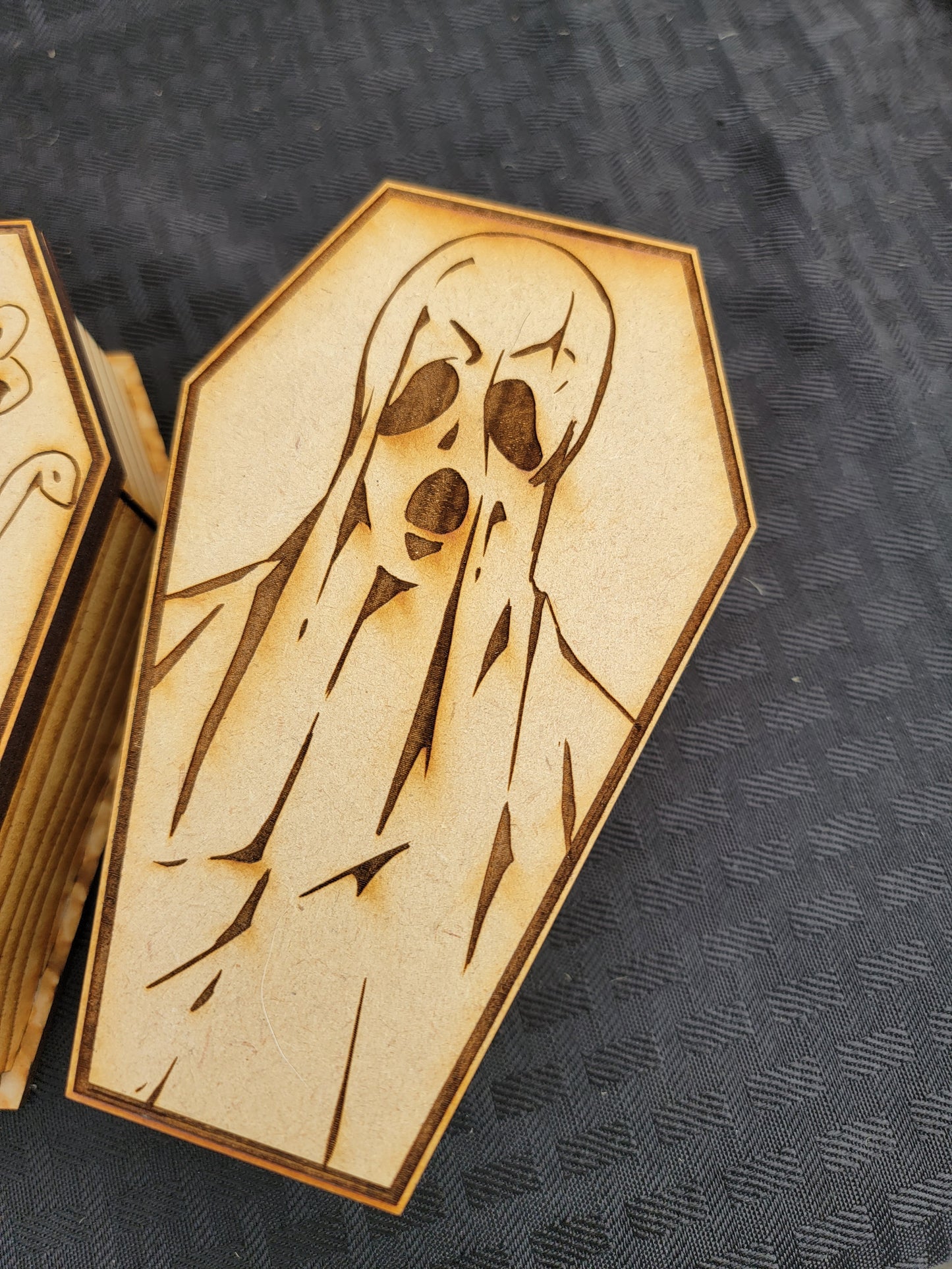 Coffin Boxes Laser cut and engraved - Available Locally