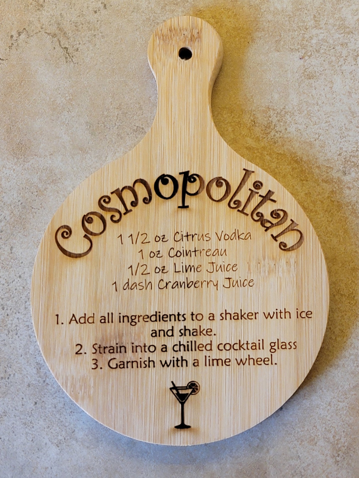 Recipe boards - Alcohol